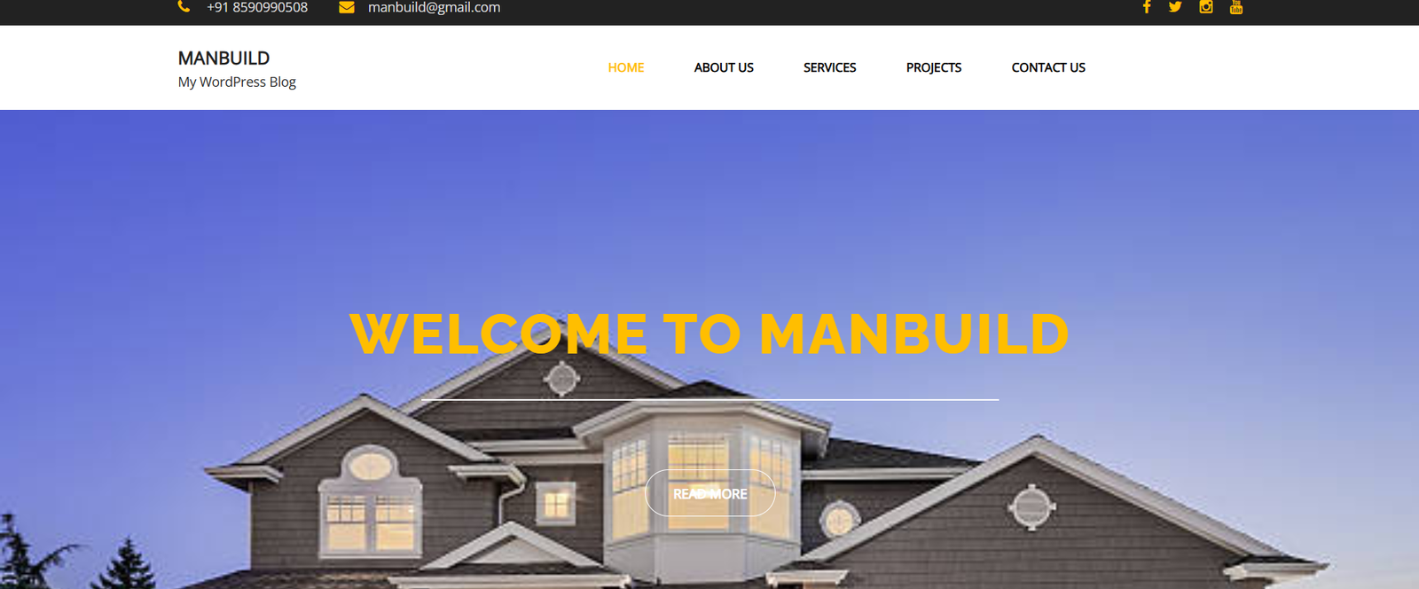 Construction Website